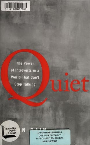 Quiet The Power of Introverts in a World That Can't Stop Talking