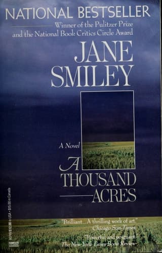 A Thousand Acres A Novel