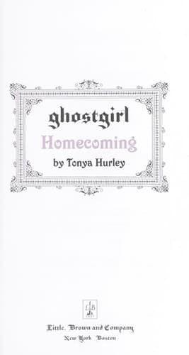 Ghostgirl: Homecoming