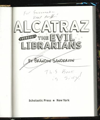 Alcatraz Vs. the Evil Librarians