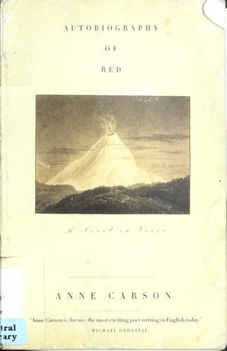 Autobiography of Red A Novel in Verse