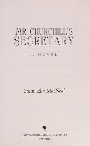 Mr. Churchill's Secretary A Maggie Hope Mystery