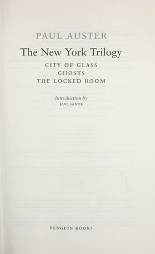 The New York Trilogy (Penguin Classics Deluxe Edition)