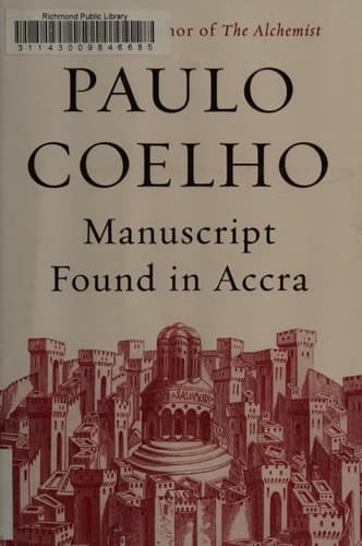 Manuscript Found in Accra A Novel
