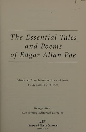 Essential Tales and Poems of Edgar Allan Poe