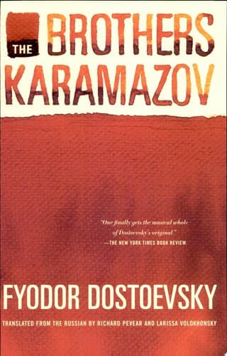 The Brothers Karamazov A Novel in Four Parts With Epilogue